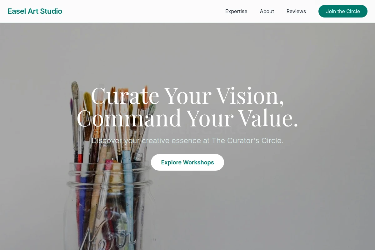 Easel Art Studio